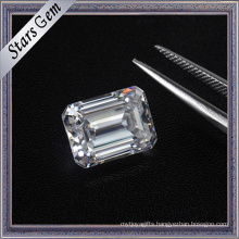 Excellent Cut Wholesale Octagon Shape Emerald Cut High Quality Moissanite